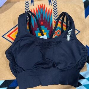 GymShark | Sports Bra | Black | XS